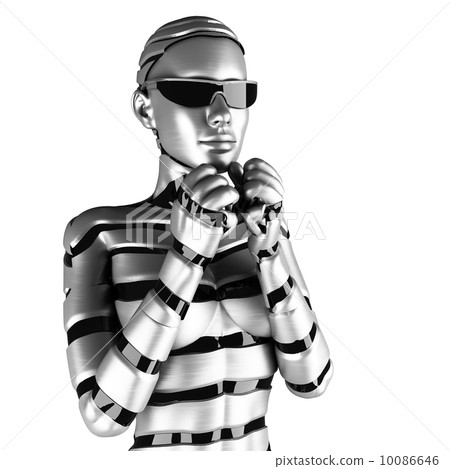 robot woman 10086646