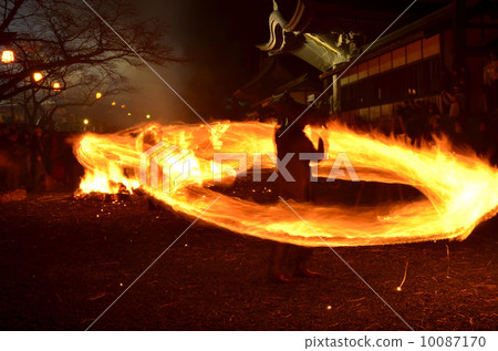 Aso Shrine Fire Shrine Shinto priest Aso Shrine Fire Shrine Shinto priest 10087170
