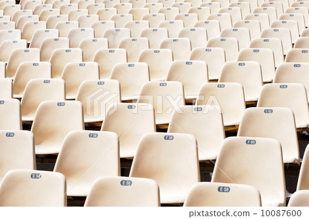 Empty seats under the open sky 10087600