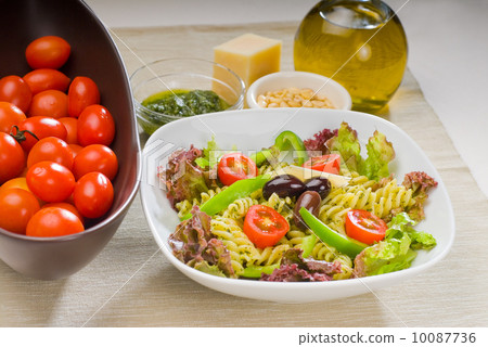 italian fusilli pasta salad italian fusilli pasta salad 10087736