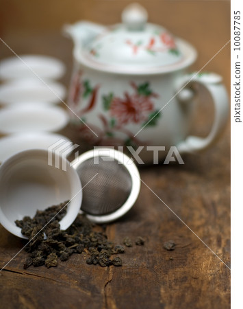 green chinese tea set 10087785