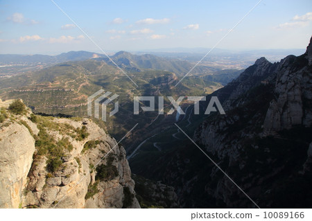 從西班牙·蒙特塞拉特的景觀 10089166