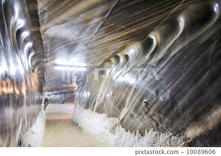 Inside of salt mine 10089606