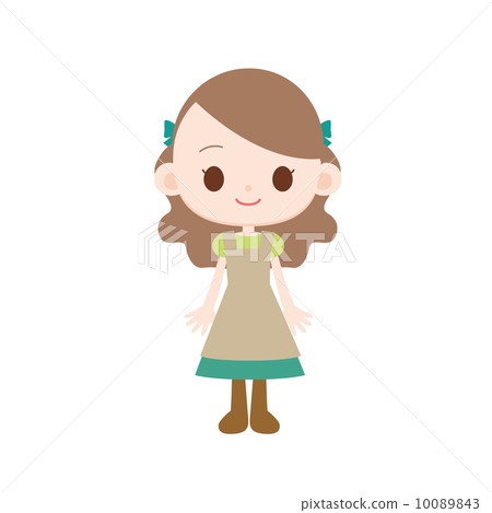 童話世界女孩綠色禮服 童話世界女孩綠色禮服 10089843