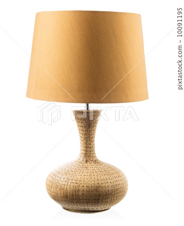 Table lamp isolated 10091195