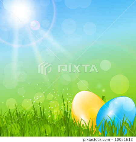 Easter Background Vector Illustration Easter Background Vector Illustration 10091618