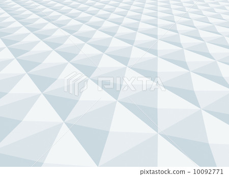 Abstract architecture background. White square pyramidal cellula 10092771
