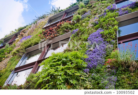 Ecological buildings facade 10093502