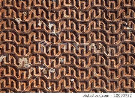 Old rusted metal plate pattern background texture 10093782