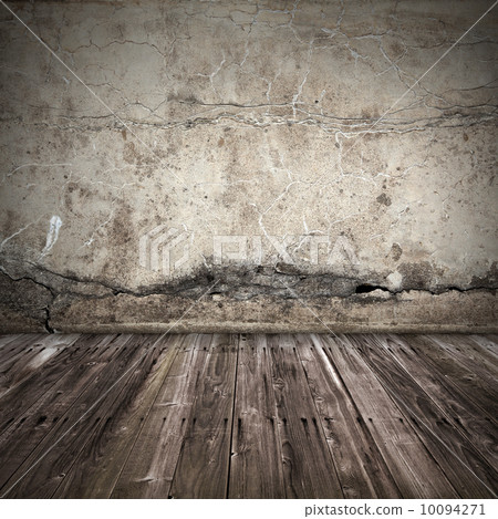 Old dark grunge interior background Old dark grunge interior background 10094271