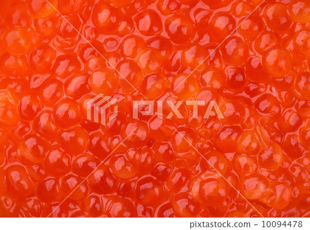 Salted red caviar macro photo background texture Salted red caviar macro photo background texture 10094478