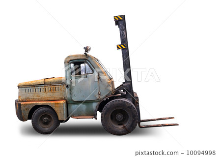 Old rusted Forklift Truck Old rusted Forklift Truck 10094998