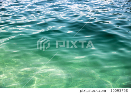 Coastal Adriatic sea water background texture Coastal Adriatic sea water background texture 10095768