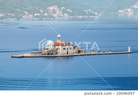 Our Lady of the Rocks - Small island in Bay of Kotor 10096097