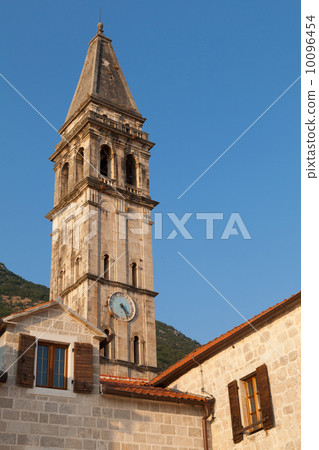St. Nicholas Church in Perast town. Kotor Bay, Montenegro St. Nicholas Church in Perast town. Kotor Bay, Montenegro 10096454