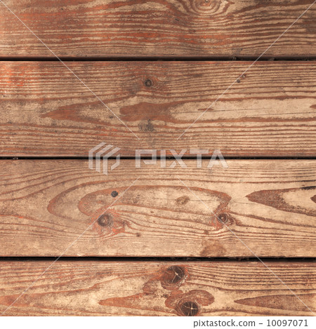 Natural weathered wooden floor background texture 10097071
