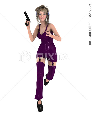 Female fighter 10097996