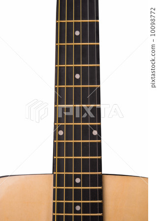 classical acoustic guitar isolated 10098772