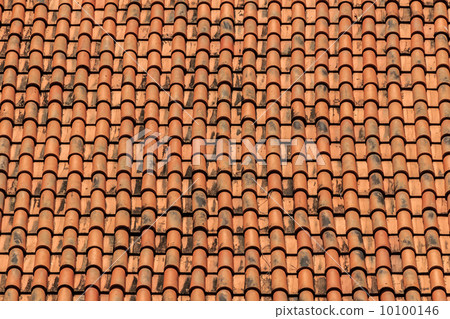 Old Tiles Roof Background 10100146