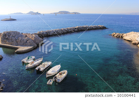 Marseille Corniche landscape from JFK France Marseille Corniche landscape from JFK France 10100441