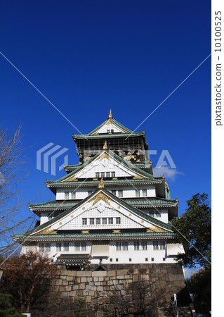大阪城堡·Donkei和藍天 大阪城堡·Donkei和藍天 10100525