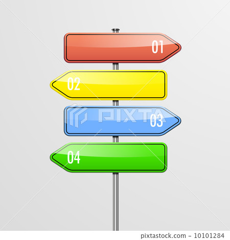 Roadsign Infographic Roadsign Infographic 10101284