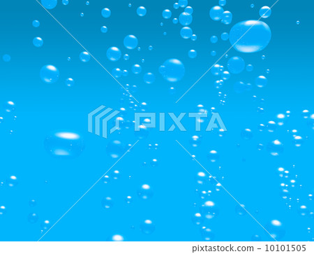 Blue background with bubbles 10101505