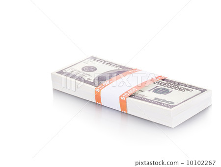 stack of dollars 10102267
