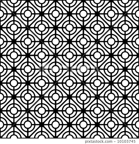 Lattice pattern. Seamless geometric textures. 10103745