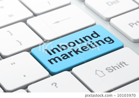 Business concept: Inbound Marketing on computer keyboard background Business concept: Inbound Marketing on computer keyboard background 10103970