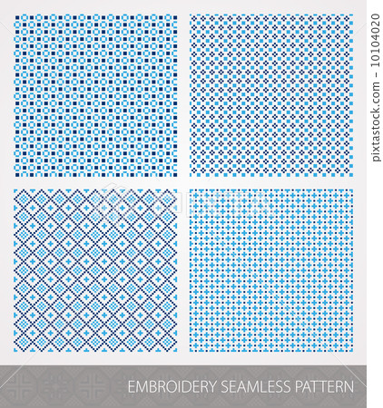 Embroidery ornament 10104020