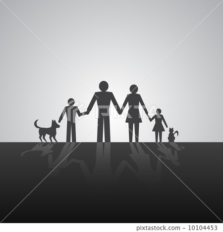 Vector monochrome human pictograms Vector monochrome human pictograms 10104453
