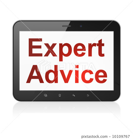 Law concept: Expert Advice on tablet pc computer 10109767