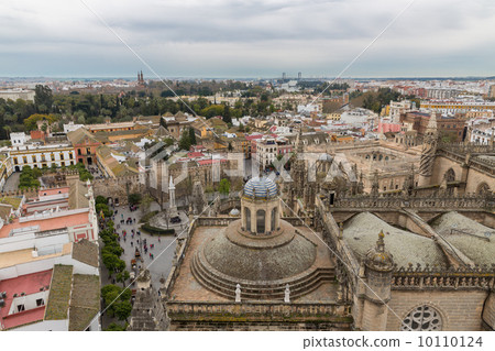Aerial view of Seville Aerial view of Seville 10110124