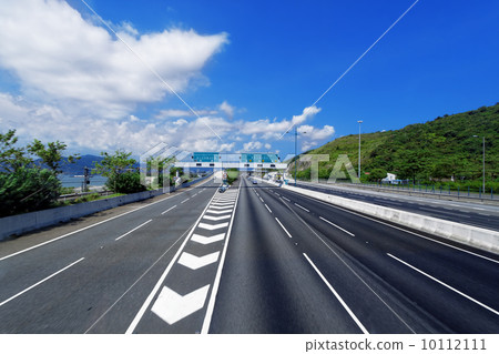 asphalt road in Hongkong 10112111