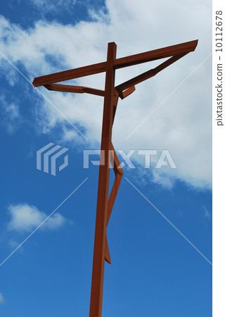 Modern cross on the Sanctuary of Fatima 10112678