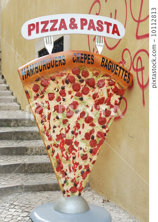 Restaurant pizza advertisiment object Restaurant pizza advertisiment object 10112813