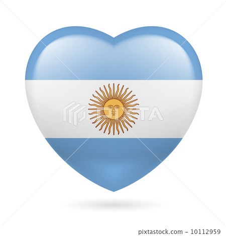 Heart icon of Argentina 10112959