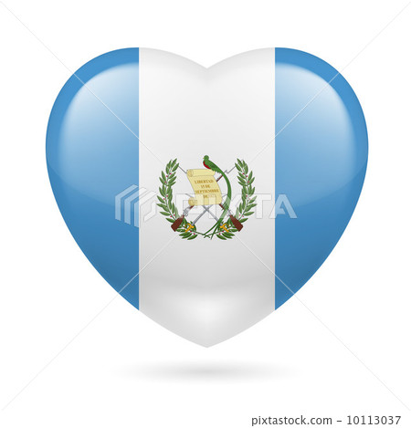 Heart icon of Guatemala 10113037