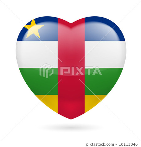 Heart icon of Central African Republic 10113040