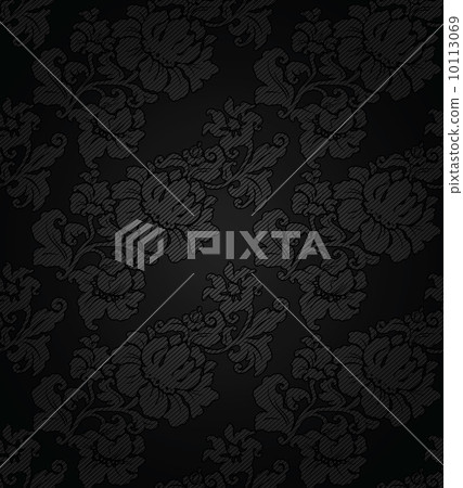 Corduroy dark background, ornamental flowers texture fabric Corduroy dark background, ornamental flowers texture fabric 10113069