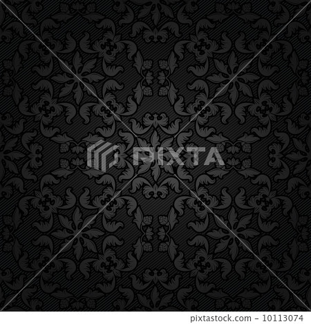 Corduroy texture dark background, ornamental fabric 10113074