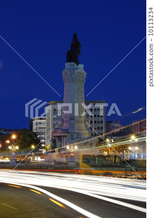 Monument of Marques do Pombal (sunset) Monument of Marques do Pombal (sunset) 10113234