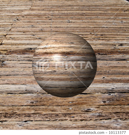 Wooden Globe 10113377