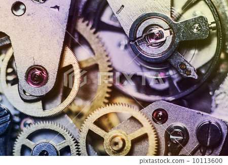 clock mechanism made in the technique of toning clock mechanism made in the technique of toning 10113600