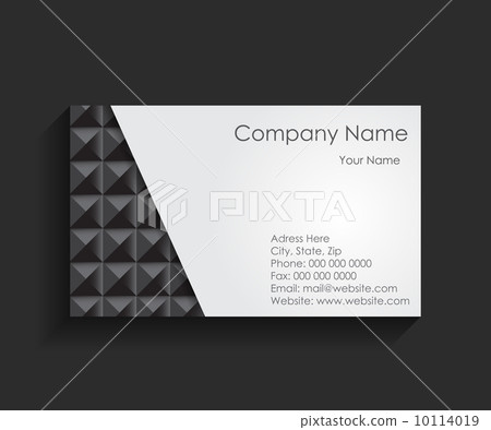 Template for Business Card Vector Illustration 10114019