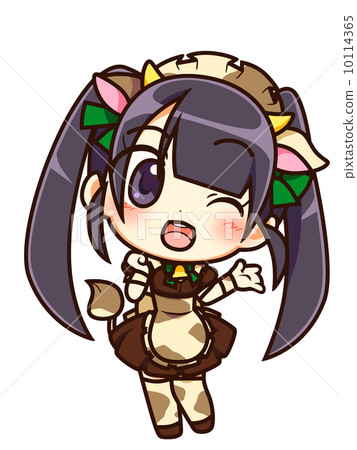 牛手柄女僕雙尾巴_棕色ver 牛手柄女僕雙尾巴_棕色ver 10114365