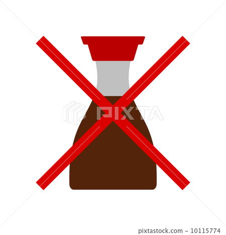 Prohibition of use of soy sauce 10115774