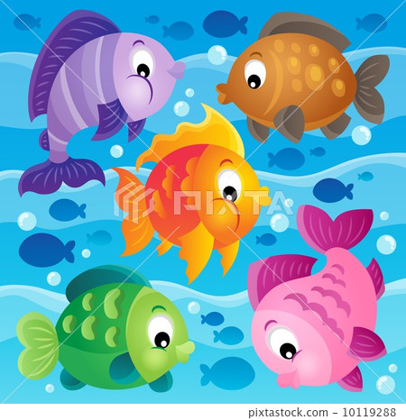 Fish theme image 9 10119288