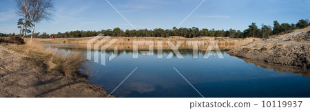 Pond at estate Heidestein (Zeist, the Netherlands) 10119937